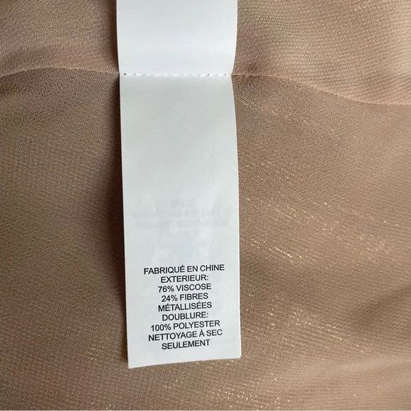 Kate spade Skirt The Rules metallic gold pleated midi skirt 11852 - Picture 6 of 8